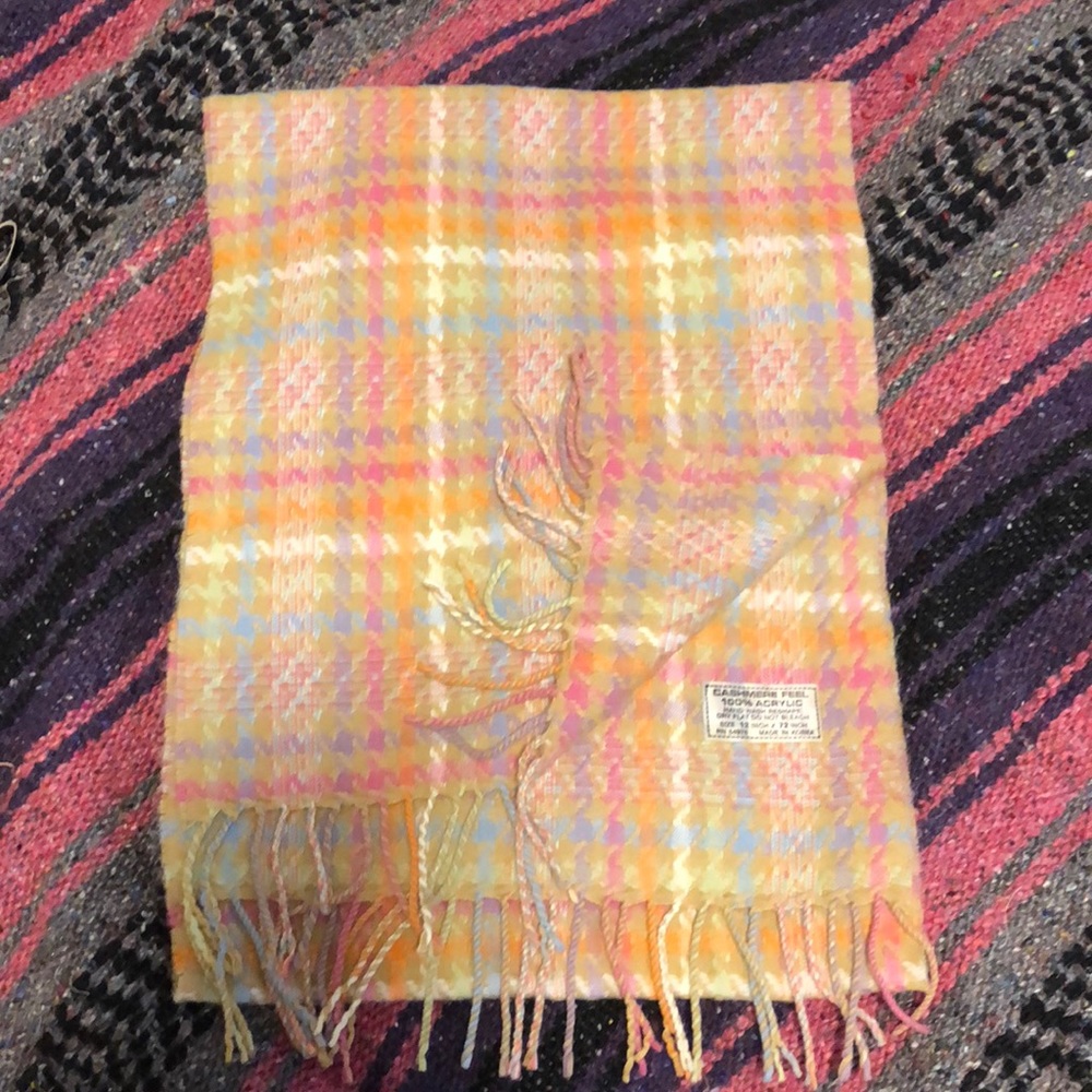 Cashmere feel scarf